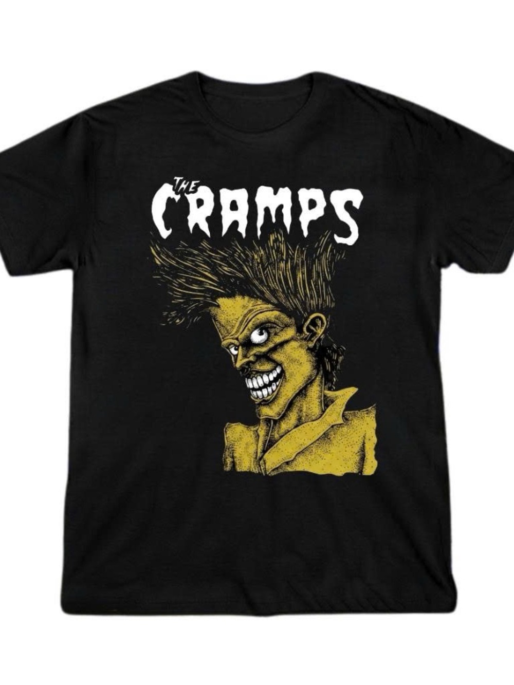 Gildan Shirt Black The Cramps Graphic Tee